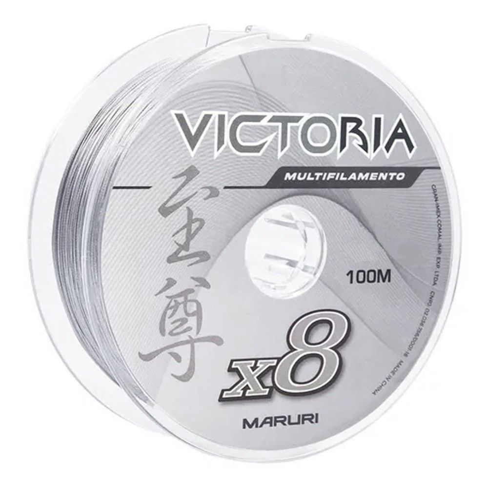 Linha de Pesca Victoria 8X: Força e Precisão!