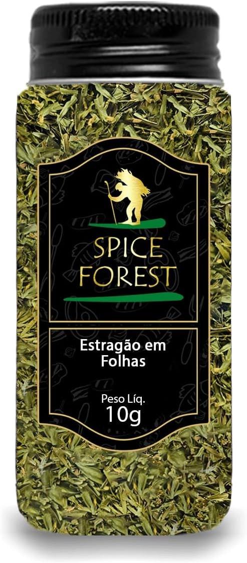 Estragão Folhas 10g - Tempero Linha Premium em Frasco Vidro