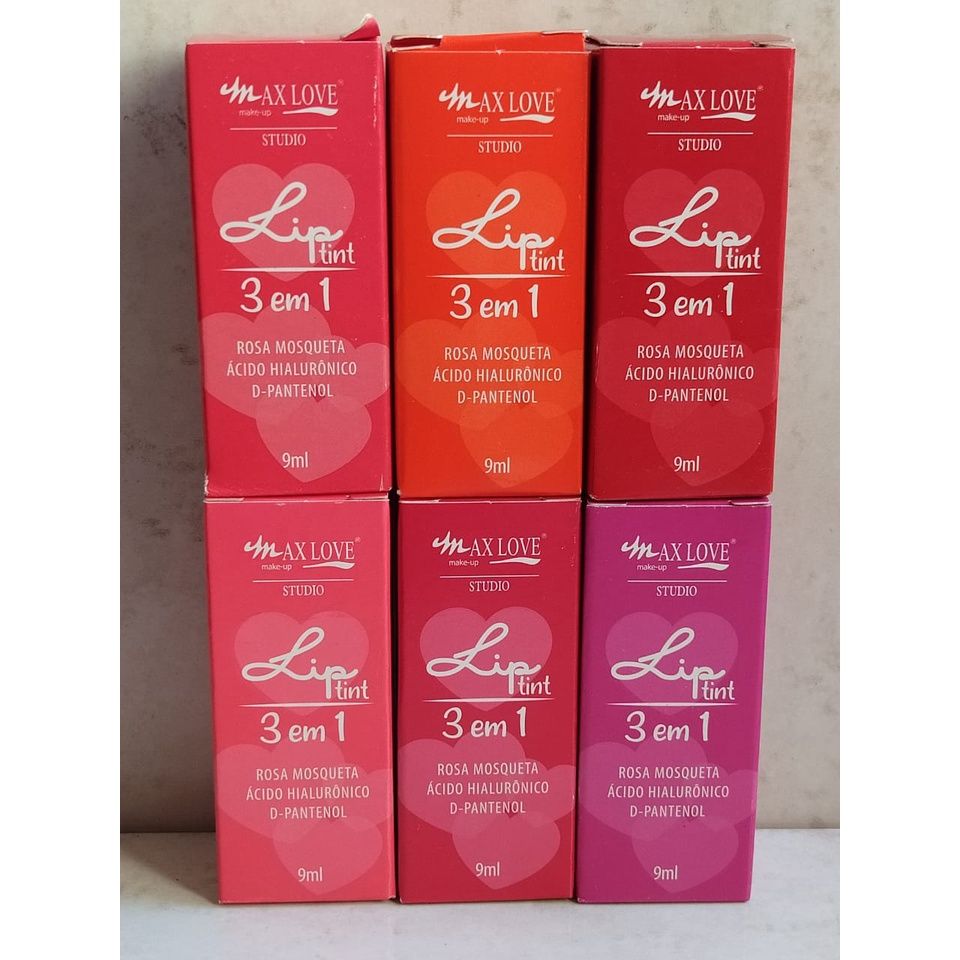 Lip Tint Maxlove 3em1: Cor, Hidratação e Proteção para Lábios Perfeitos