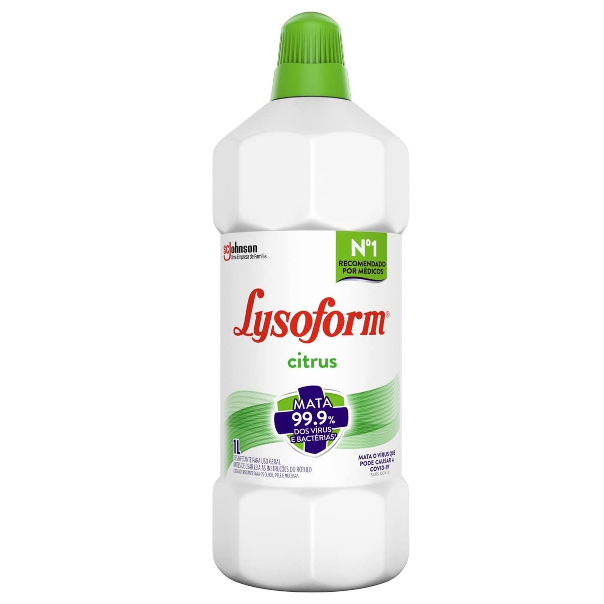 Lysoform Citrus 1L - Desinfetante Líquido Potente com Fragrância Cítrica