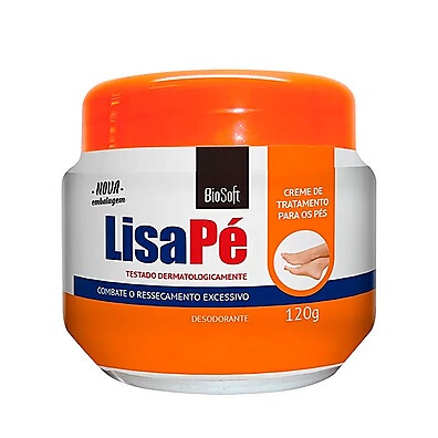 Lisa Pé: Creme para Pés Ressecados – 120g