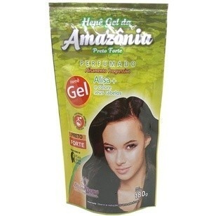 Henê da Amazônia Preto Forte: Poder Natural para Cabelos Lisos