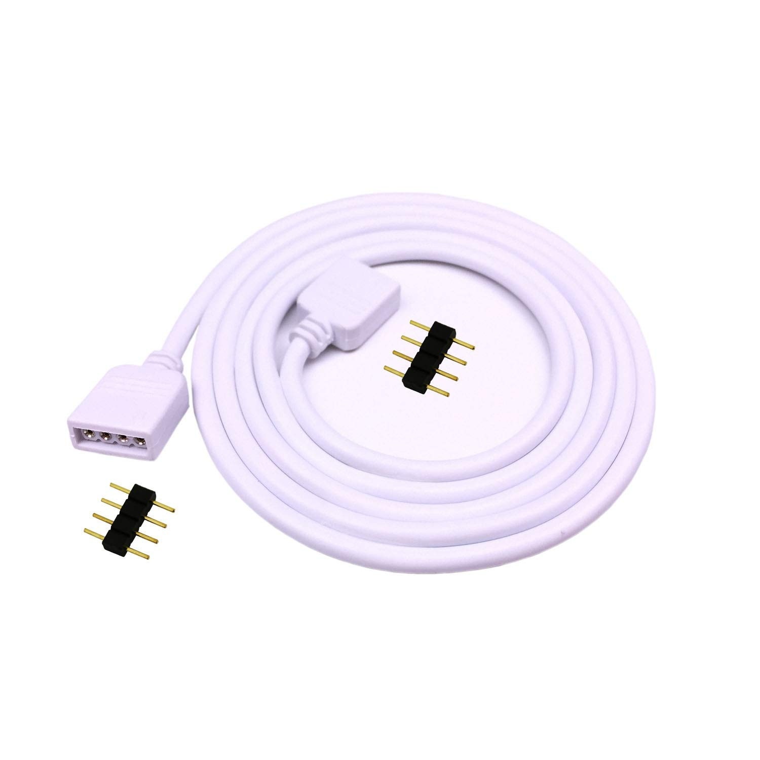 Cabo Extensor LitaElek 5m para Fita LED RGB 4 Pinos - Conexão Fácil e Durável