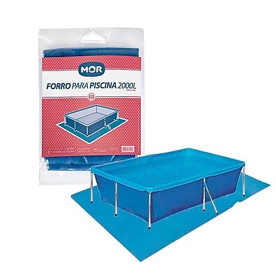 Forro de Proteção para Piscina Quadrada e Retangular – 1000 a 3000 Litros