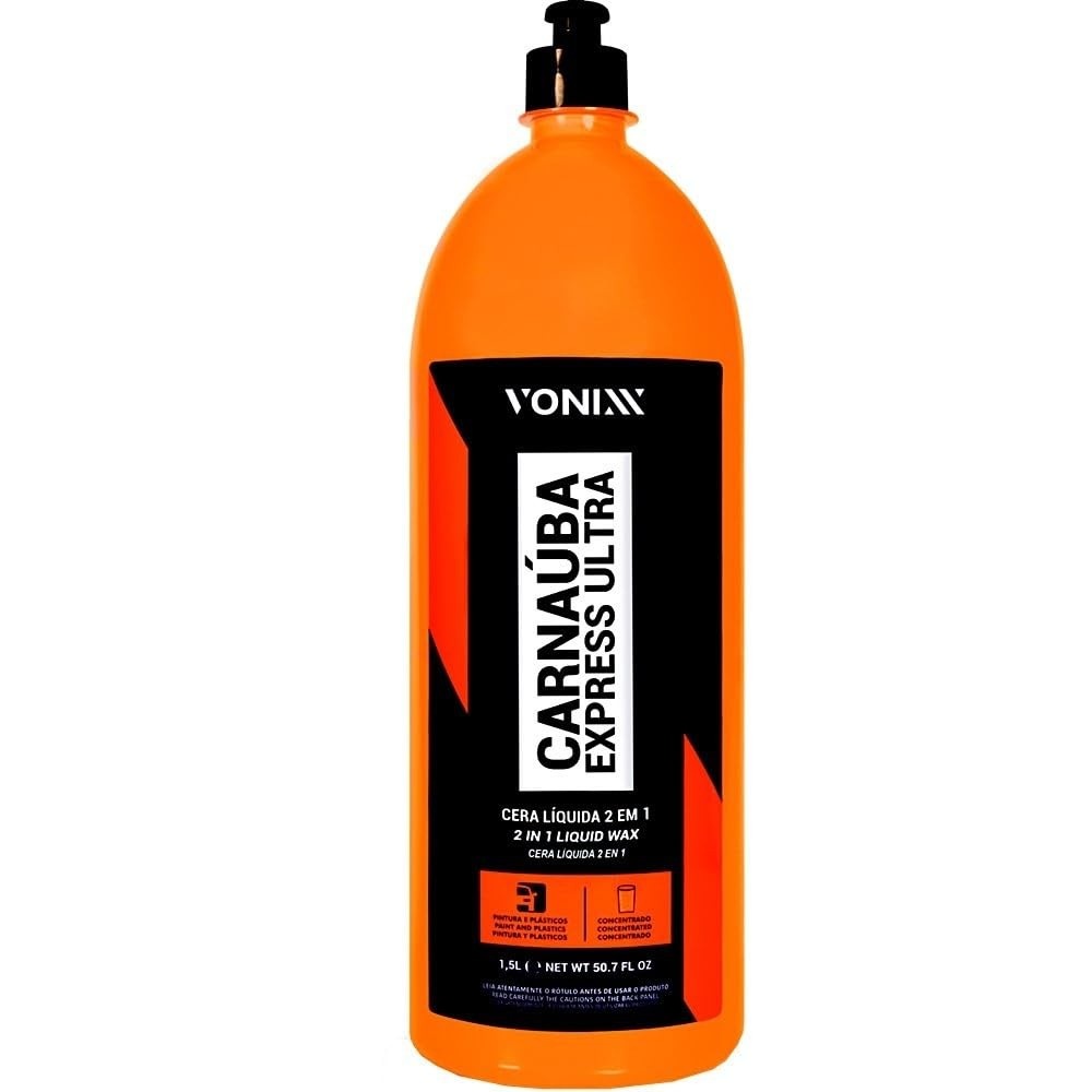 Automotiva Carnaúba Express Ultra 2 Em 1 Vonixx 1,5 Litros