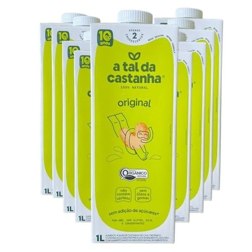 Bebida Vegetal Original Orgânica A Tal da Castanha 9 litros