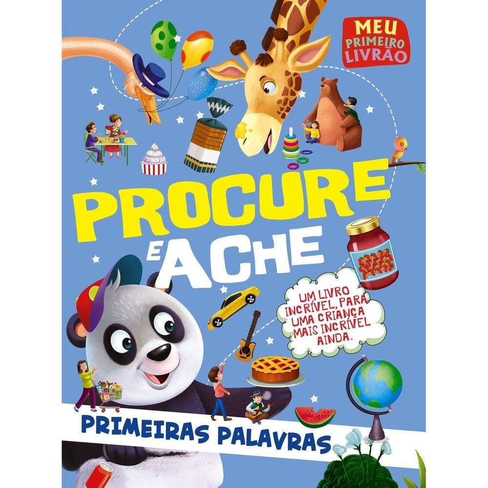 Livrão Procure e Ache: Aprenda o Alfabeto Brincando!