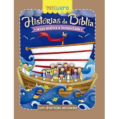 Livrinho Histórias da Bíblia: Jesus Acalma a Tempestade