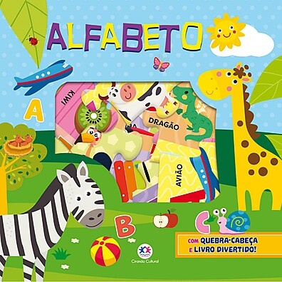 Livro Alfabeto: Aprender Brincando!
