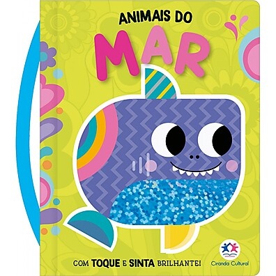 Livro Almofadado Animais do Mar: Diversão Tátil!
