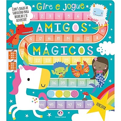 Livro Amigos Mágicos: Diversão Garantida para Crianças