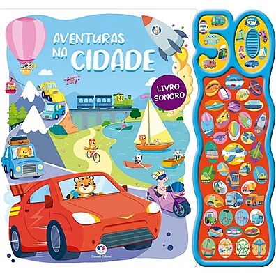 Livro Aventuras na Cidade: 50 Sons para Explorar