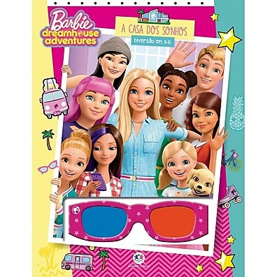 Livro Barbie - A Casa dos Sonhos: Diversão 3D para Crianças