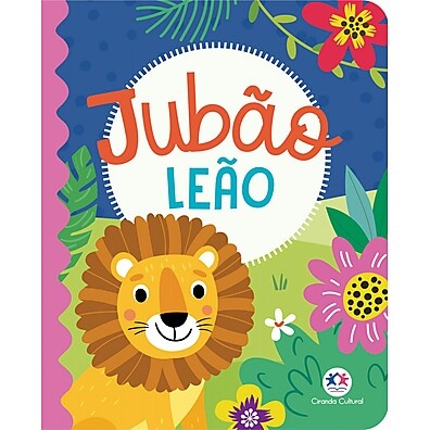 Livro Cartonado Jubão Leão: Diversão na Selva!