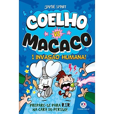 Livro Ciranda Jovem: Coelho vs Macaco e a Invasão Humana!