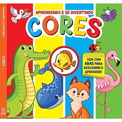 Livro Cores: Aprender Brincando!