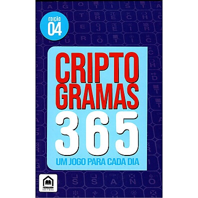 Livro Criptogramas 365: Um Jogo por Dia para Aprender e Se Divertir