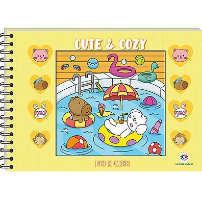 Livro Cute & Cozy Yellow: Relaxamento em Cada Cor