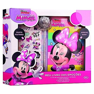Livro das Emoções Minnie: Descubra Seus Sentimentos!