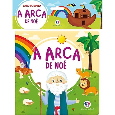 Livro de Banho Bebê: A Arca de Noé