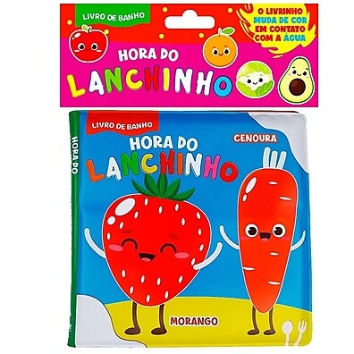 Livro de Banho Hora do Lanchinho: Diversão na Banheira!