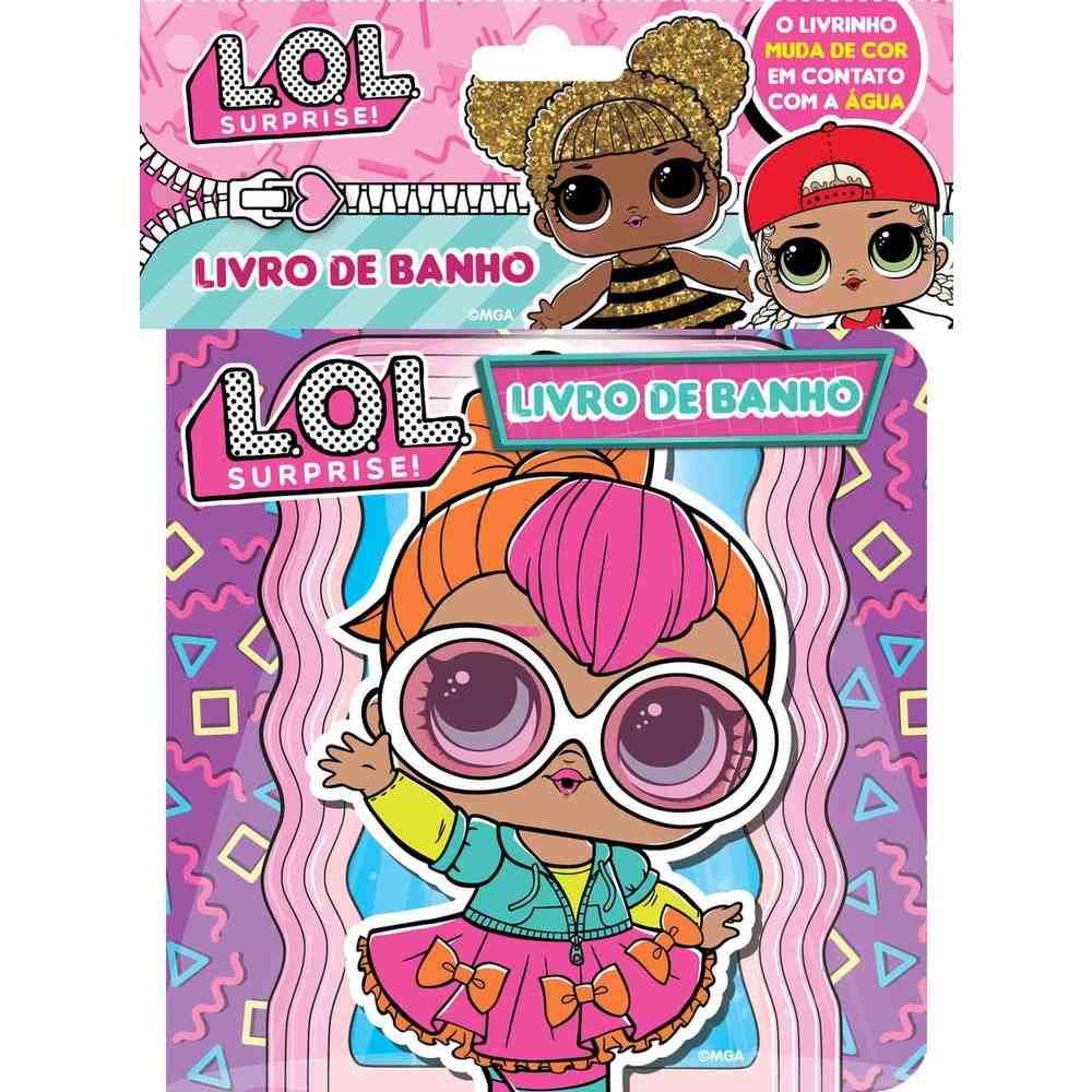 Livro de Banho LOL Surprise: Diversão Aquática!