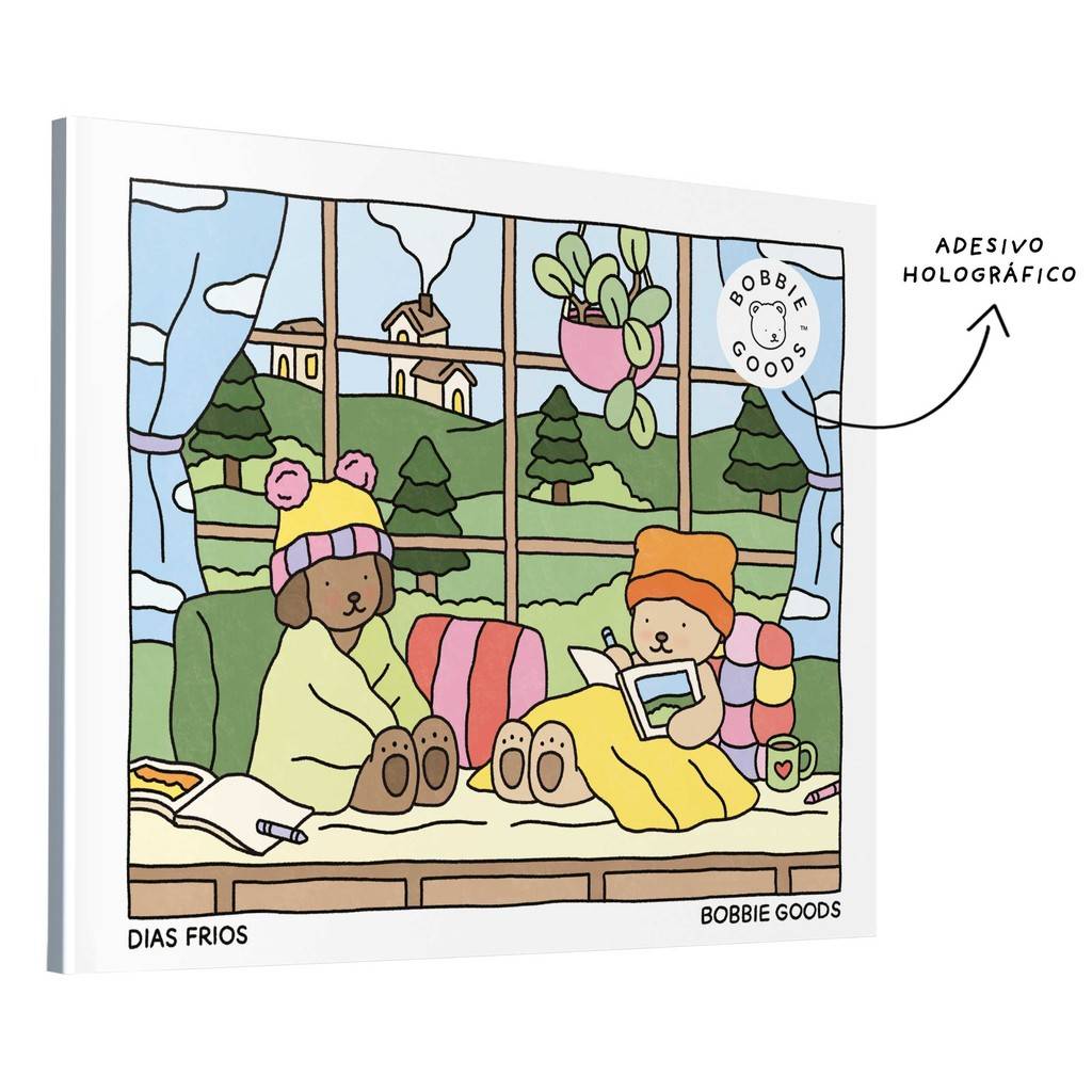 Livro de Colorir Bobbie Goods: Dias de Inverno!