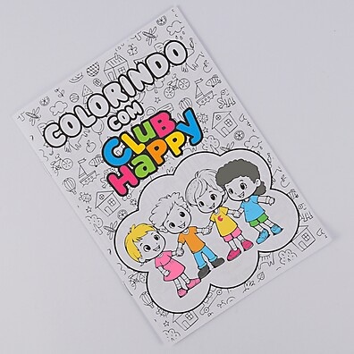 Livro de Colorir Club Happy: Arte e Diversão!
