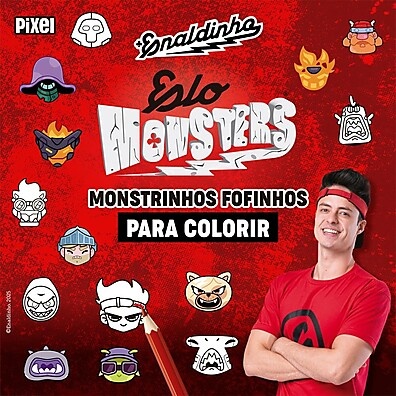 Livro de Colorir Elo Monsters: Diversão e Cores!