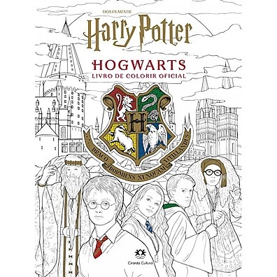 Livro de Colorir Harry Potter Hogwarts – Magia em Cada Página