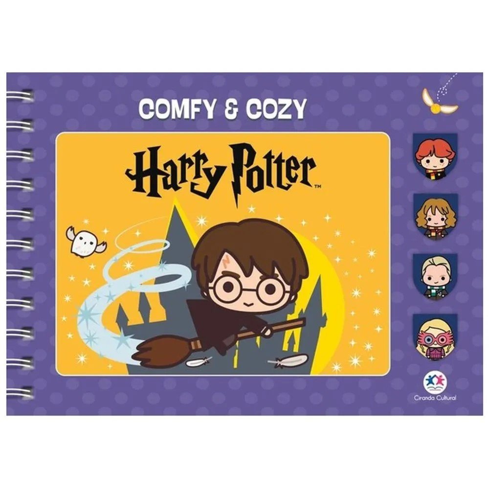 Livro de Colorir Harry Potter: Relaxe e Crie!