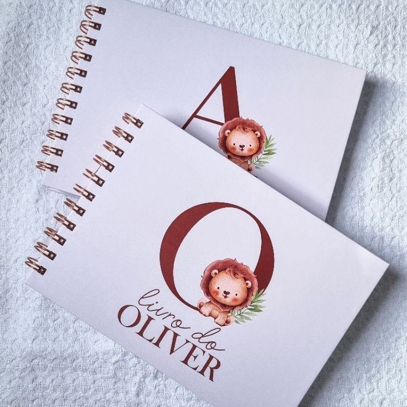 Livro do Bebê Personalizado A5 - 180g | Memórias do Bebê