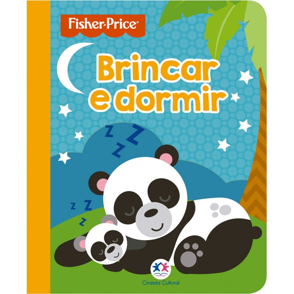 Livro Fisher-Price Brincar e Dormir: Ensine Rotina de Sono com Amigos da Selva