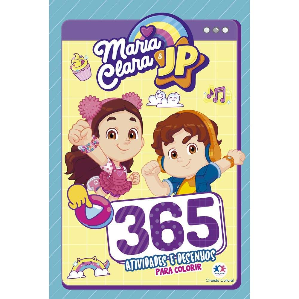Livro Maria Clara e JP: 365 Dias de Diversão!