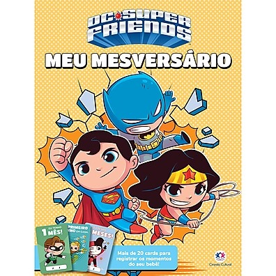 Livro Mesversário DC Super Friends: Registre Cada Momento!