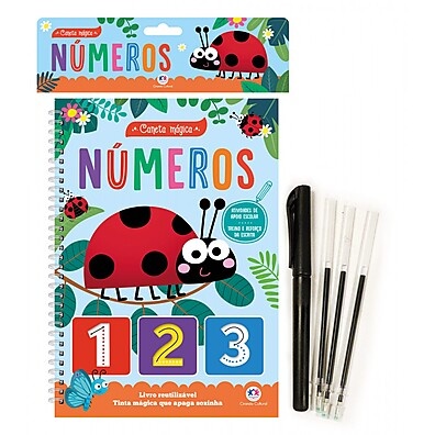 Livro Números Mágicos: Aprender Brincando!