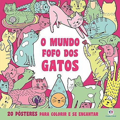Livro para Colorir: O Mundo Fofo dos Gatos