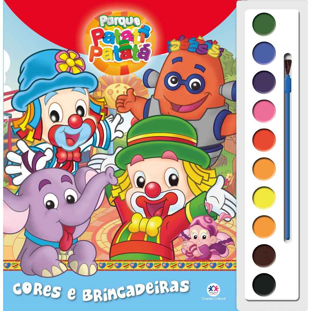 Livro Patati Patatá: Cores e Brincadeiras