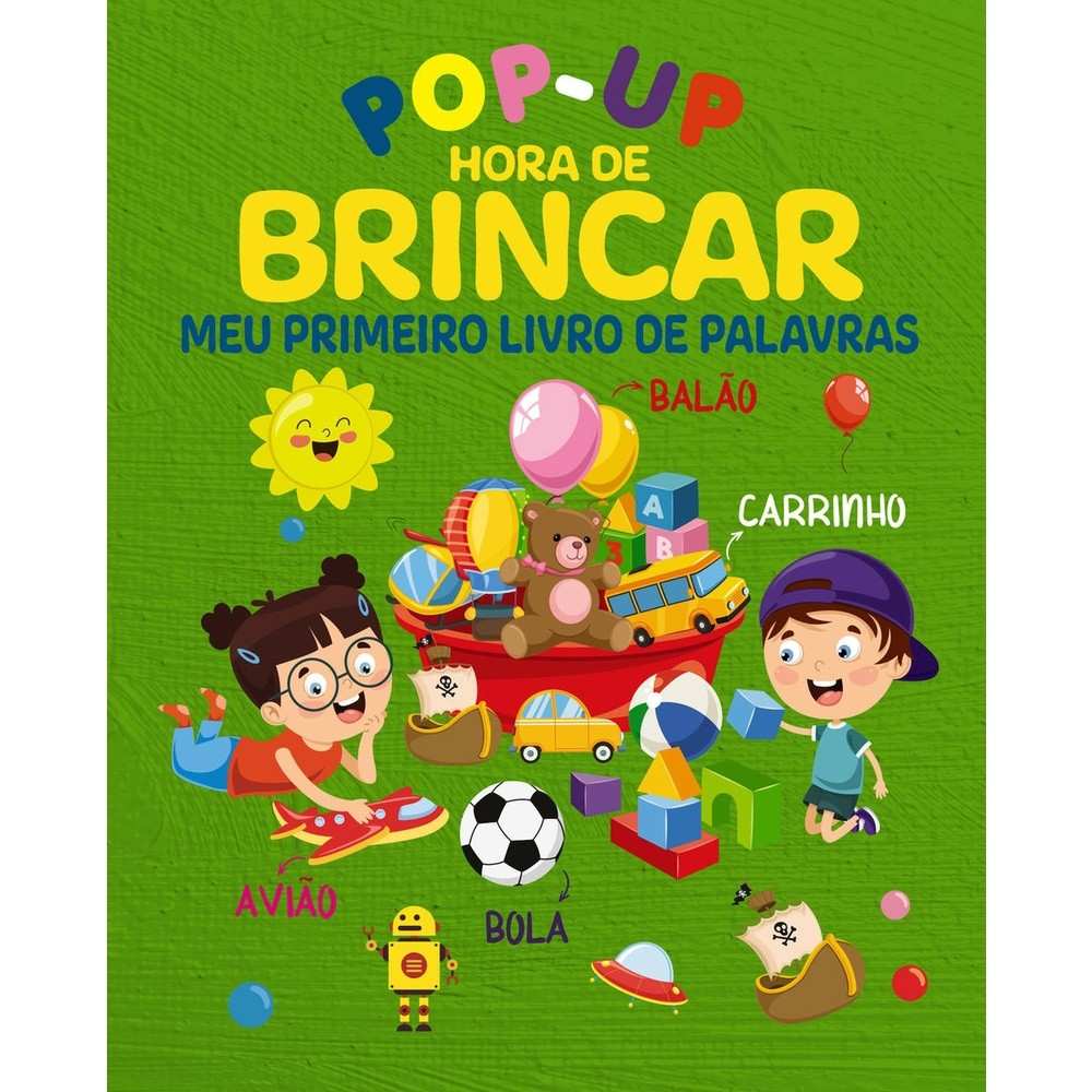 Livro Pop-Up: Descubra Palavras e Divirta-se!