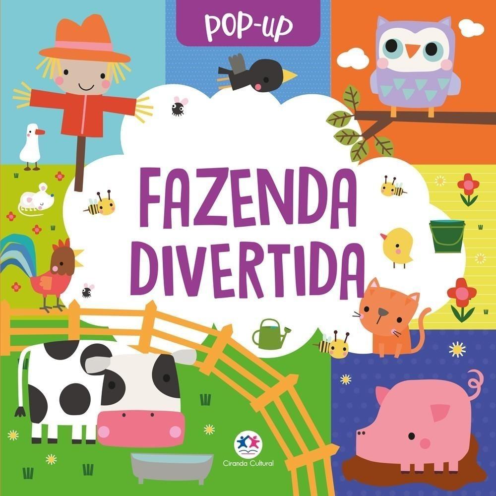 Livro Pop-up Fazenda: Aventura e Diversão!