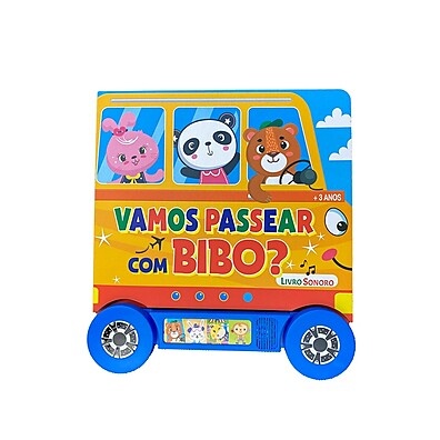 Livro Sonoro Bibo: Aventura e Diversão!