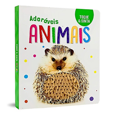 Livro Sonoro Toque e Sinta – Adoráveis Animais
