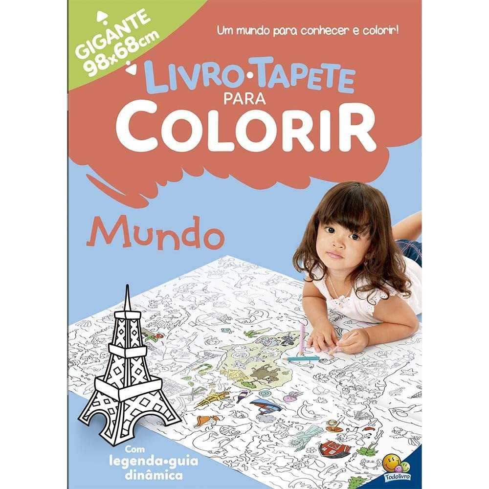 Livro-Tapete Mundo: Aventura e Aprendizado!