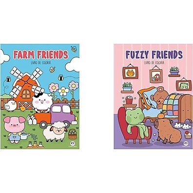 Livros de Colorir Fazenda e Amigos: Diversão Criativa!