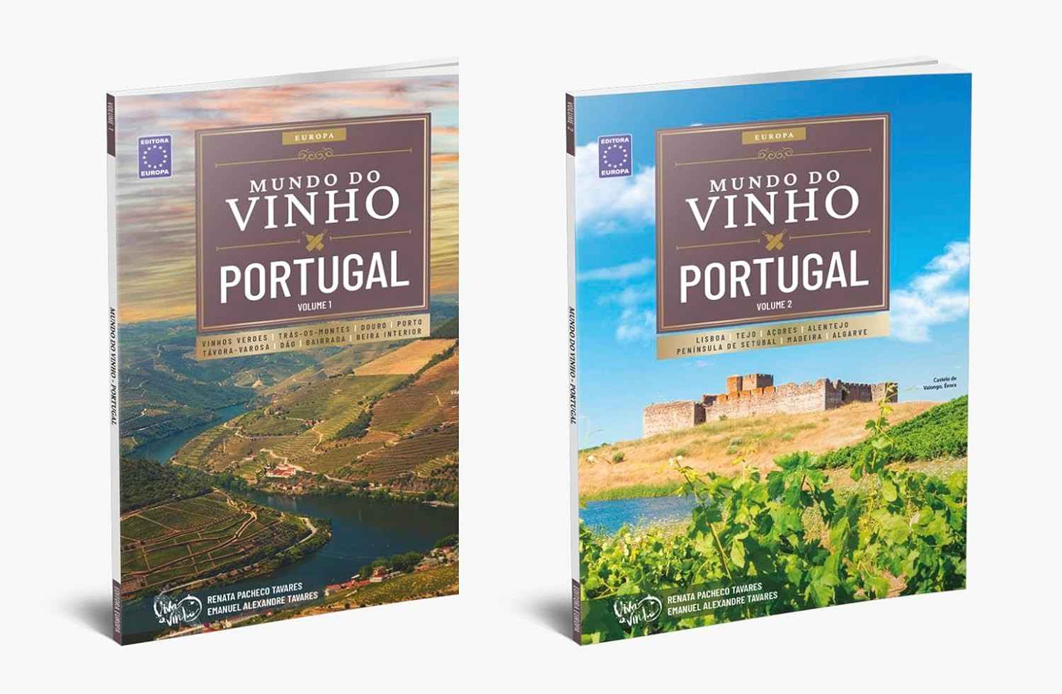 Mundo do Vinho Portugal: A Coleção Essencial para Amantes de Vinhos Portugueses (2 Livros)