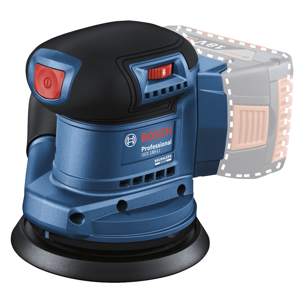 Lixadeira Orbital Bosch GEX 185-LI: Potência Sem Fio!
