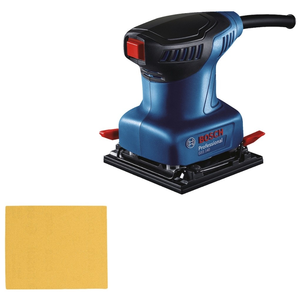 Lixadeira Orbital Bosch GSS 140: Potência e Conforto