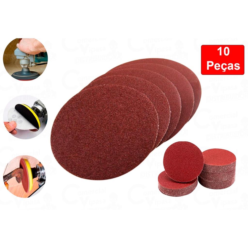 Lixas com Velcro 125mm: Kit Completo 10 Peças!