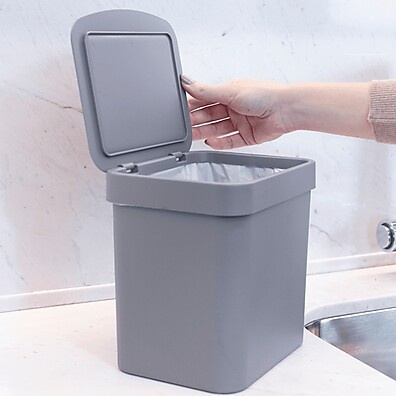 Lixeira de Pia Compacta: Organize sua Cozinha!
