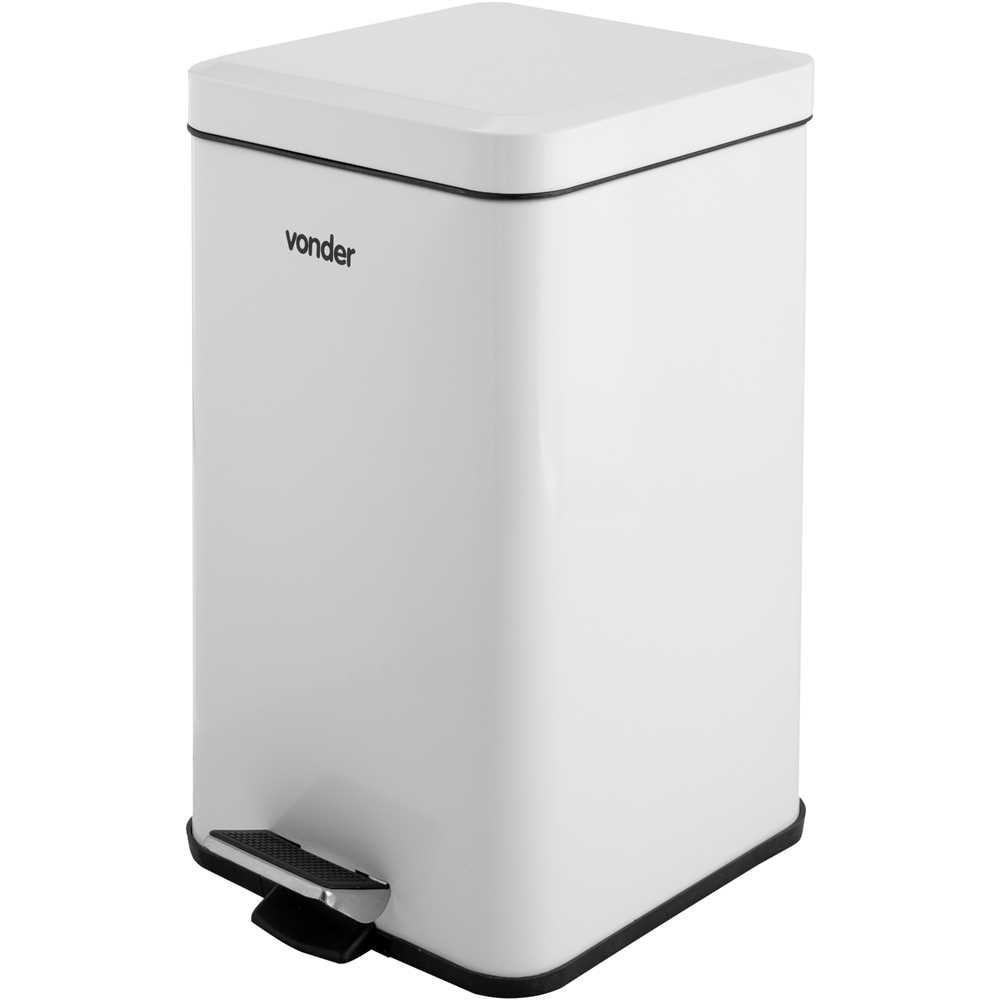Lixeira Inox 12L: Elegância e Praticidade